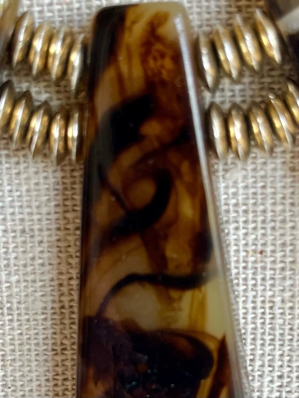Tortoise Shell Image Statement Choker - Picture 4 of 16